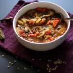 Рецепт Суп из грибов и фарро