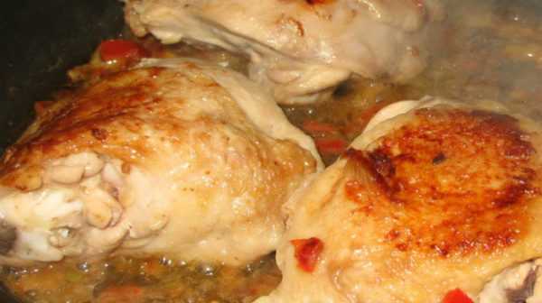 Рецепт Рис с курицей на сковороде