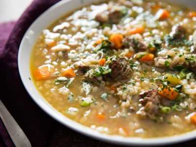 Как приготовить суп из куриных сердечек с рисом морковью