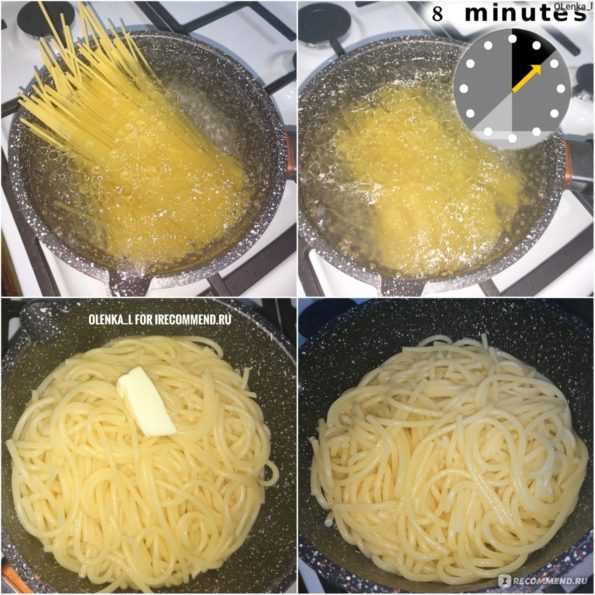 Как и сколько варить макароны спагетти пошагово барилла, макфа и другие