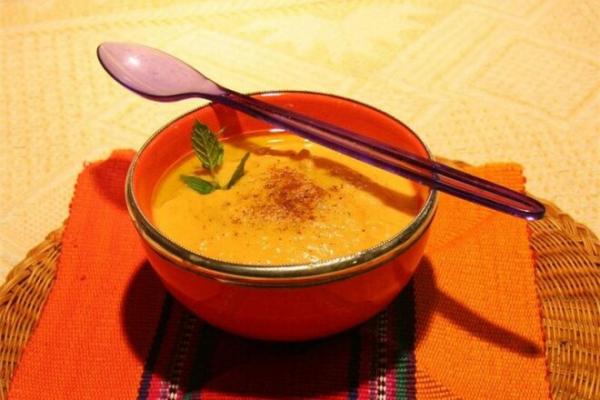 Тыквенный суп-пюре с курицей и картофелем для детей, рецепт с фото и видео