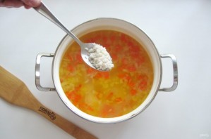 Детский рисовый суп