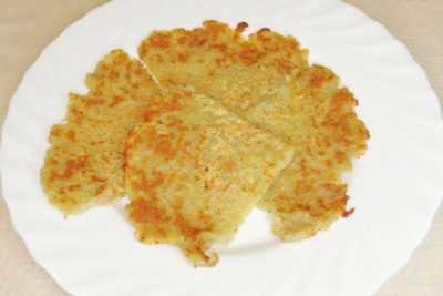 Картофельный блин на сковороде без яиц и муки, рецепт с фото и видео