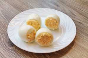 Фаршированные яйца "Мухоморы"