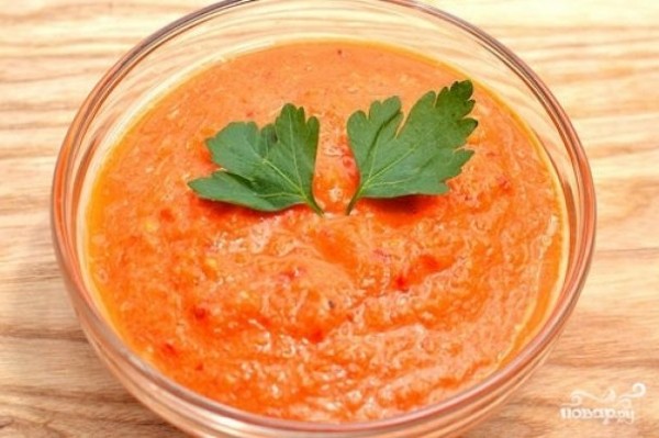 Острый соус "Харисса" с томатами и перцем— вкусно, просто — фоторецепт пошагово