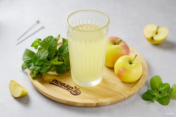 Шипучка из яблок - просто,вкусно - фоторецепт пошагово