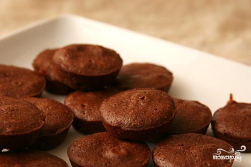 Шоколадные кексы с орехами - просто,вкусно - фоторецепт пошагово