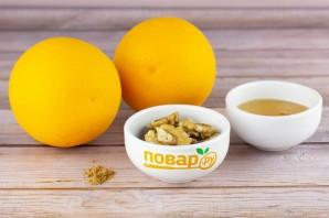 Апельсин в духовке с медом и корицей - пошаговый рецепт