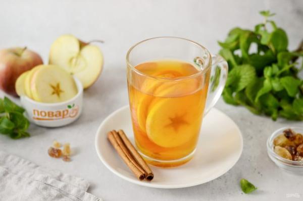 Фруктовый чай - просто,вкусно - фоторецепт пошагово