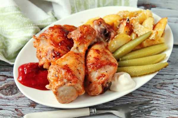 Курица с кетчупом и майонезом в духовке - просто,вкусно - фоторецепт пошагово