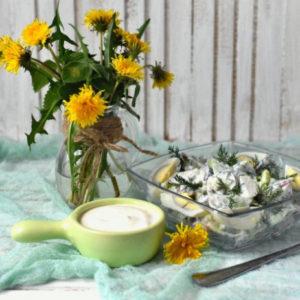 ПП Летний салат с редисом и черемшой - пошаговый рецепт с фото - Полезный рецепт