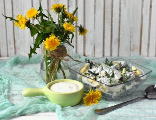 ПП Летний салат с редисом и черемшой - пошаговый рецепт с фото - Полезный рецепт