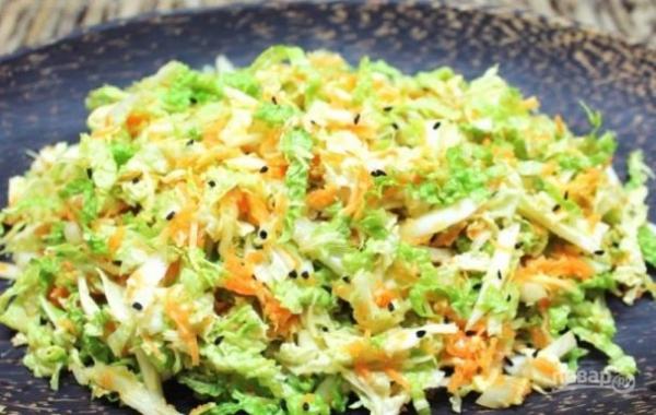 ПП Овощной салат с тмином - пошаговый рецепт с фото - Полезный рецепт