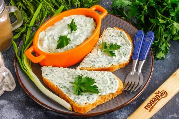 Паста для бутербродов из зелени - просто,вкусно - фоторецепт пошагово