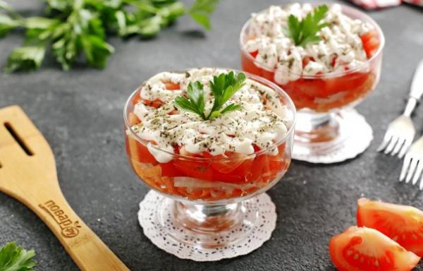 Салат из помидоров и моркови - просто,вкусно - фоторецепт пошагово