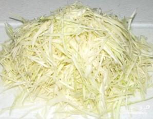Салат из свежей капусты - пошаговый рецепт