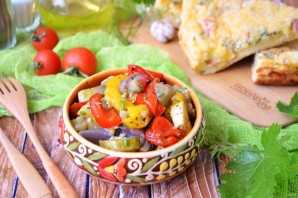 Салат из запечённых овощей - пошаговый рецепт