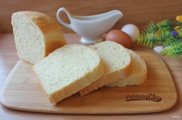 Сливочный хлеб - просто,вкусно - фоторецепт пошагово