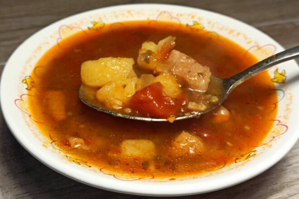 Суп из пангасиуса с помидорами и картофелем, рецепт с фото и видео