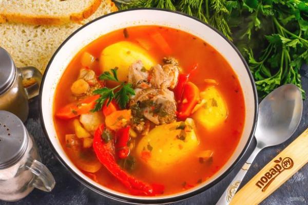 Армянский суп из баранины - просто,вкусно - фоторецепт пошагово