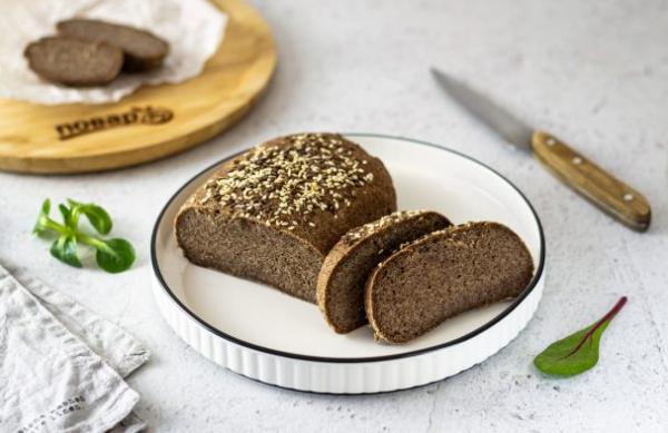 Хлеб из зеленой гречки без дрожжей - просто,вкусно - фоторецепт пошагово