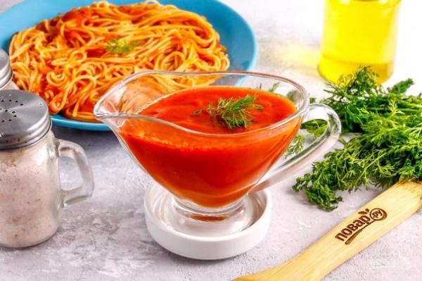 Простой соус для макарон - просто,вкусно - фоторецепт пошагово