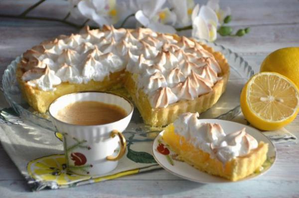 Американский лимонный пирог - просто,вкусно - фоторецепт пошагово
