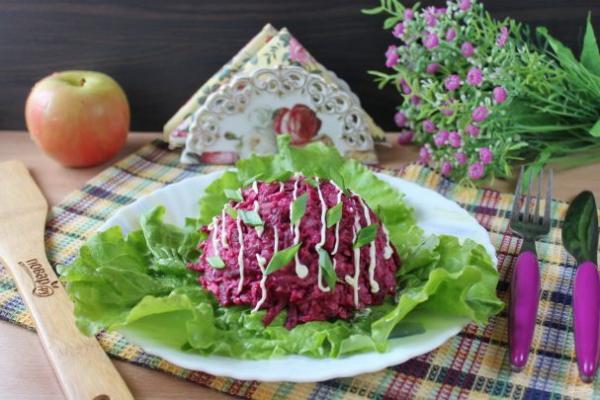 Финский салат из свеклы - просто,вкусно - фоторецепт пошагово
