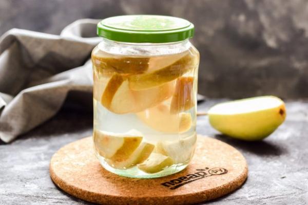Компот из груш с лимонной кислотой - просто,вкусно - фоторецепт пошагово