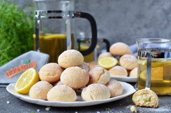 Печенье лимонное - просто,вкусно - фоторецепт пошагово