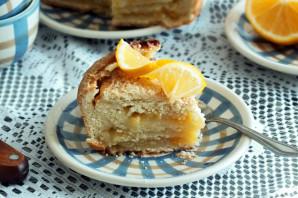 Татарский пирог с лимоном