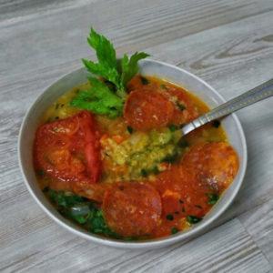 Чечевичный суп с колбасой чоризо, рецепт с фото и видео - просто,вкусно - фоторецепт пошагово