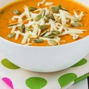 Сливочный крем-суп из запеченной тыквы с чесноком, рецепт с фото - просто,вкусно - фоторецепт пошагово