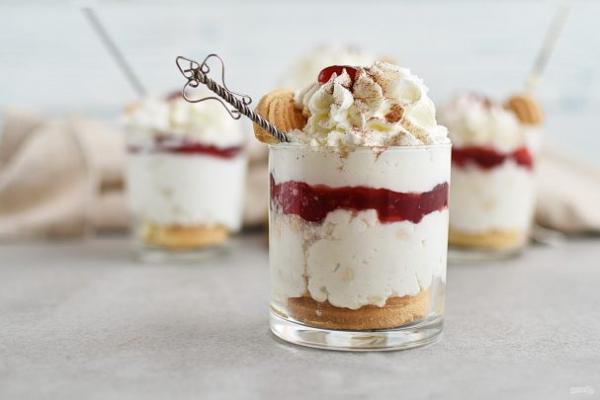 Десерт в стаканчиках - просто,вкусно - фоторецепт пошагово