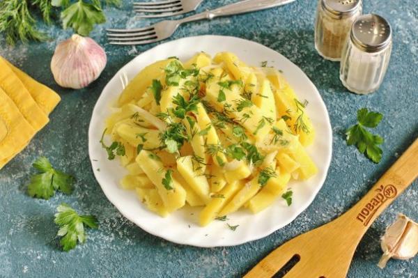 Диетическая картошка - просто,вкусно - фоторецепт пошагово
