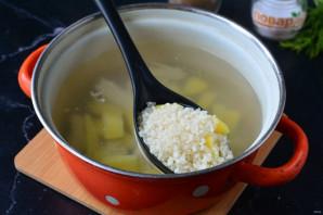 Диетический суп с рисом