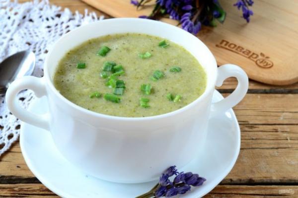Крем-суп из брокколи для детей - просто,вкусно - фоторецепт пошагово