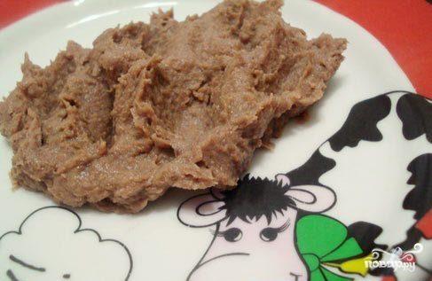 Мясное пюре для детей - просто,вкусно - фоторецепт пошагово