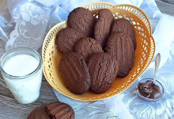 Печенье из шоколадной пасты - просто,вкусно - фоторецепт пошагово