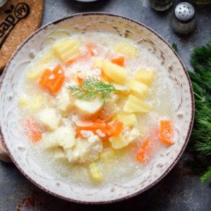 Рыбный суп со сметаной - просто,вкусно - фоторецепт пошагово
