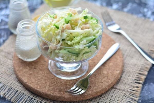 Салат с пекинской капустой для похудения - просто,вкусно - фоторецепт пошагово