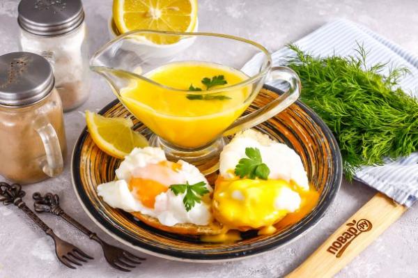 Соус к яйцу пашот - просто,вкусно - фоторецепт пошагово