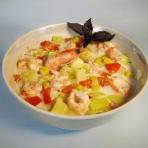 Сырный суп с креветками и кукурузой, рецепт с фото и видео - просто,вкусно - фоторецепт пошагово