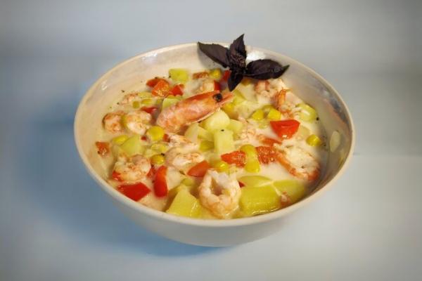 Сырный суп с креветками и кукурузой, рецепт с фото и видео - просто,вкусно - фоторецепт пошагово
