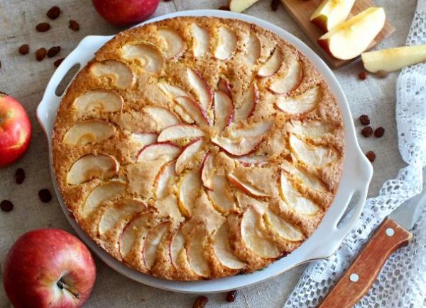 Датский яблочный пирог - просто,вкусно - фоторецепт пошагово