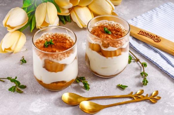 Десерт "А-ля тирамису" - просто,вкусно - фоторецепт пошагово