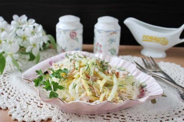 Итальянский салат с фунчозой - просто,вкусно - фоторецепт пошагово