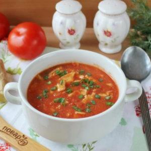 Китайский томатный суп - просто,вкусно - фоторецепт пошагово