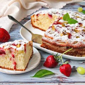 Пирог с фруктами и ягодами - просто,вкусно - фоторецепт пошагово