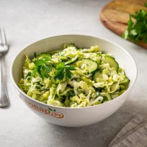 Салат из молодой капусты - просто,вкусно - фоторецепт пошагово